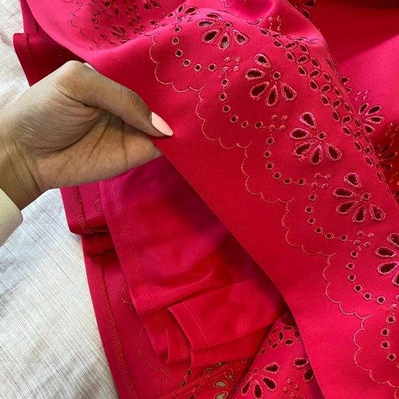 Laura Petites Bright Pink Party Dress - Picture 4 of 13